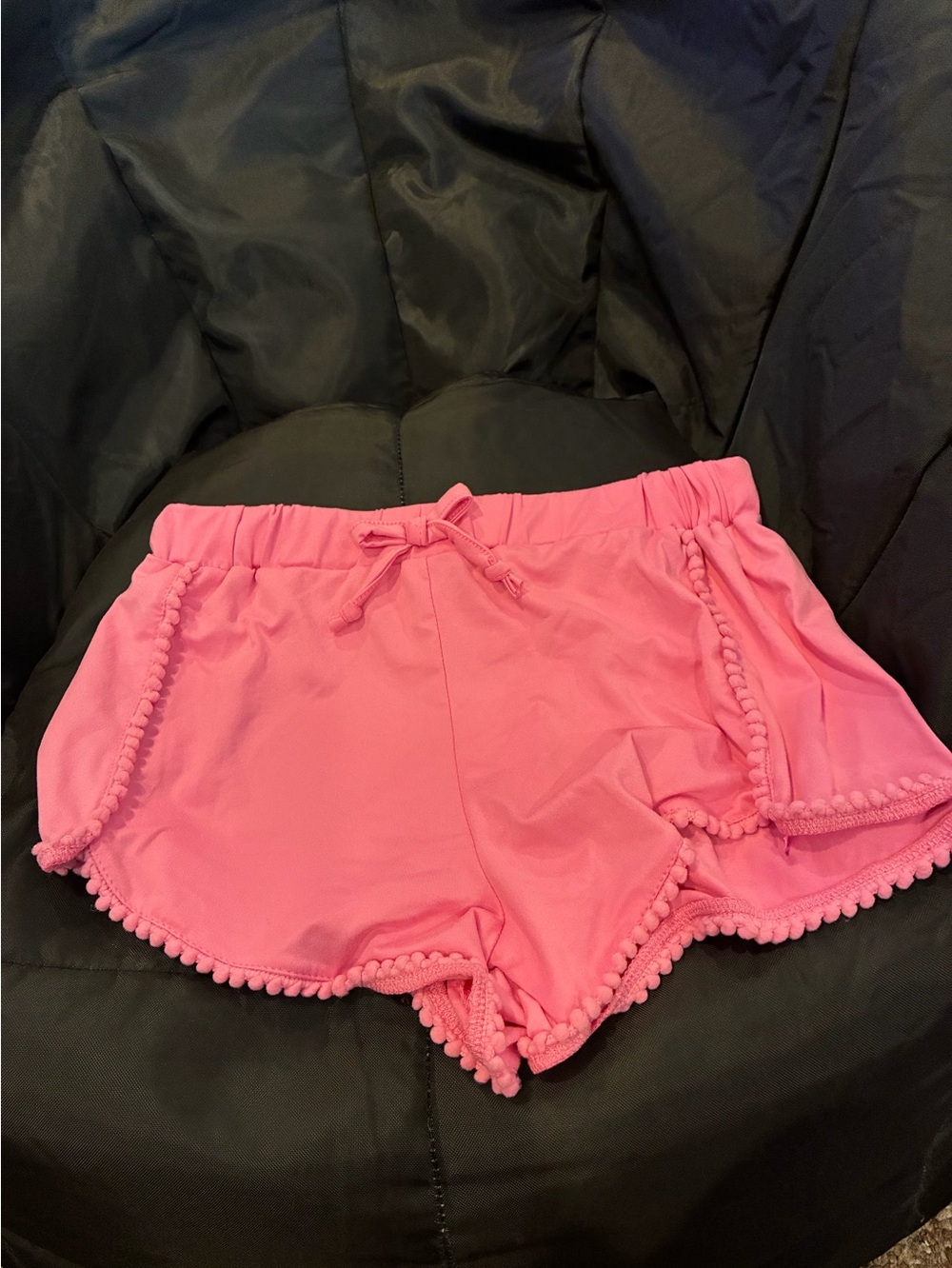 btween Pink Lace-Trim Shorts